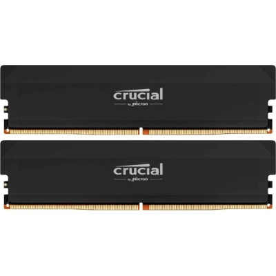 Модуль пам'яті для комп'ютера DDR5 64 GB (2x32GB) 6400 MHz Pro Overclocking Black Micron (CP2K32G60C40U5B)