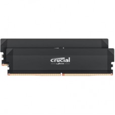 Модуль пам'яті для комп'ютера DDR5 64 GB (2x32GB) 6400 MHz Pro Overclocking Black Micron (CP2K32G60C40U5B) Модуль пам'яті для комп'ютера DDR5 64 GB (2x32GB) 6400 MHz Pro Overclocking Black Micron (CP2K32G60C40U5B) - Фото
