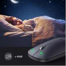 Мышка Ugreen MU001 Portable Wireless Black (90372) - Фото