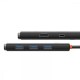 Концентратор Baseus USB-C 5-in-1 HDMI + 3xUSB 3.0 + PD black (WKQX040001) Концентратор Baseus USB-C 5-in-1 HDMI + 3xUSB 3.0 + PD black (WKQX040001)