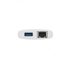 Концентратор D-Link USB-C 10-in-1 2xHDMI + 1xRJ45 1000Mbps + 2xUSB-C + USB 3.1 + USB 3.0 + SD + TF silver (DUP-A01) - Фото