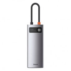 Концентратор Baseus USB-C 6-in-1 (CAHUB-CW0G) - Фото