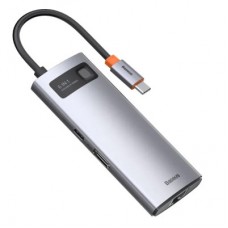 Концентратор Baseus USB-C 6-in-1 (CAHUB-CW0G) - Фото