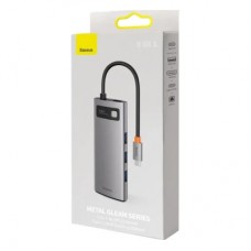Концентратор Baseus USB-C 6-in-1 (CAHUB-CW0G) - Фото