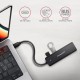 Концентратор AXAGON USB-C to 4xUSB 3.0 black (HUE-C1C)