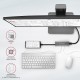 Концентратор AXAGON USB-C to 2xUSB-A + 2xUSB-C + HDMI 0.13m gray (HMC-5G2)