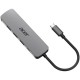 Концентратор Acer USB-C 5-in-1 3xUSB 3.0 + HDMI + USB-C gray (HP.DSCAB.021)