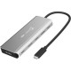 Концентратор J5create USB-C 7-in-1 USB 3.2 + USB-C PD + HDMI 4K + DisplayPort + SD/TF gray (JCD401-N) Концентратор J5create USB-C 7-in-1 USB 3.2 + USB-C PD + HDMI 4K + DisplayPort + SD/TF gray (JCD401-N)