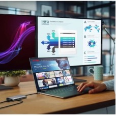 Концентратор J5create USB-C 9-in-1 2xUSB 3.2 + 2xUSB-C PD + 2xHDMI 4K + DisplayPort + SD/TF + RJ45 1000Mbps gray (JCD397-N) - Фото