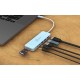 Концентратор J5create USB-C 6-in-1 2xUSB 3.2 + USB-C PD + HDMI 4K + SD/TF + 3.5mm cyan (JCD373EC-N) Концентратор J5create USB-C 6-in-1 2xUSB 3.2 + USB-C PD + HDMI 4K + SD/TF + 3.5mm cyan (JCD373EC-N)