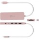 Концентратор J5create USB-C 6-in-1 2xUSB 3.2 + USB-C PD + HDMI 4K + SD/TF + 3.5mm rose (JCD373ER-N) Концентратор J5create USB-C 6-in-1 2xUSB 3.2 + USB-C PD + HDMI 4K + SD/TF + 3.5mm rose (JCD373ER-N)