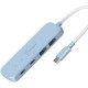 Концентратор J5create USB-C to 2xUSB-A + 2xUSB-C 3.2 10Gbps cyan (JCH342EC-N) Концентратор J5create USB-C to 2xUSB-A + 2xUSB-C 3.2 10Gbps cyan (JCH342EC-N)