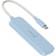 Концентратор J5create USB-C to 4xUSB-A 3.2 10Gbps cyan (JCH341EC-N) Концентратор J5create USB-C to 4xUSB-A 3.2 10Gbps cyan (JCH341EC-N)