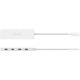 Концентратор J5create USB-C to 4xUSB-C 3.2 10Gbps white (JCH345EW-N) Концентратор J5create USB-C to 4xUSB-C 3.2 10Gbps white (JCH345EW-N)