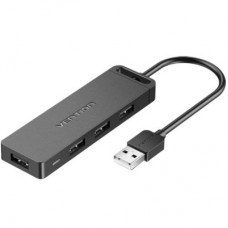 Концентратор VENTION USB 2.0 to 4xUSB 2.0 black (CHMBB) - Фото