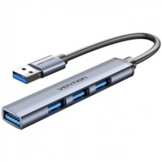 Концентратор VENTION USB 3.0 to1xUSB 3.0 + 3xUSB 2.0 gray (CKOHB) - Фото