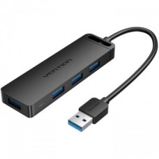 Концентратор VENTION USB 3.0 to 4xUSB 3.0 black (CHLBB-SCB) - Фото