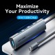 Концентратор VENTION USB-C to 4xUSB 3.0 + 1xUSB-C black (TGZHB)