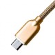 Дата кабель USB 2.0 AM to Micro 5P 1.0m 1.5A, Gold Grand-X (MM02G) Дата кабель USB 2.0 AM to Micro 5P 1.0m 1.5A, Gold Grand-X (MM02G)