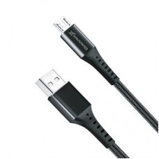 Дата кабель USB 2.0 AM to Micro 5P 1.2m Grand-X (FM-12B) - Фото