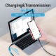 Дата кабель USB-C to Micro 5P 1.5m 10 W black VENTION (COVBG)