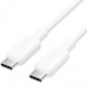 Дата кабель USB-C to USB-C 1.0m 60 W white VENTION (TRCWF)