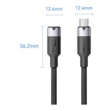 Дата кабель USB-C M/F 1.0m 100W 10Gbps 4K60Hz VENTION (TRFBF) - Фото