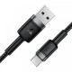 Дата кабель USB 2.0 AM to USB-C 1.2m 60 W black Acefast (6974316285144)