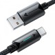 Дата кабель USB 2.0 AM to USB-C 1.2m 60 W black Acefast (6974316284482)