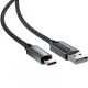 Дата кабель USB 2.0 AM to USB-C 1.2m 60 W black Acefast (6974316284482)