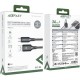 Дата кабель USB 2.0 AM to USB-C 1.2m 3A 60W silicone black Acefast (6974316284178)