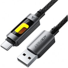 Дата кабель USB 2.0 AM to USB-C 1.2m 60 W black Acefast (6974316284673) - Фото