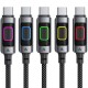 Дата кабель USB 2.0 AM to USB-C 1.2m 60 W black Acefast (6974316284673)