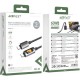 Дата кабель USB-C to USB-C 1.2m 60W black Acefast (6974316284666)