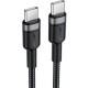 Дата кабель USB-C to USB-C 1.2m 60 W black Acefast (6974316285137)