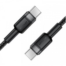 Дата кабель USB-C to USB-C 1.2m 60 W black Acefast (6974316285137) - Фото