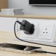 Дата кабель USB-C to USB-C 1.2m 3A 60W silicone black Acefast (6974316284161)