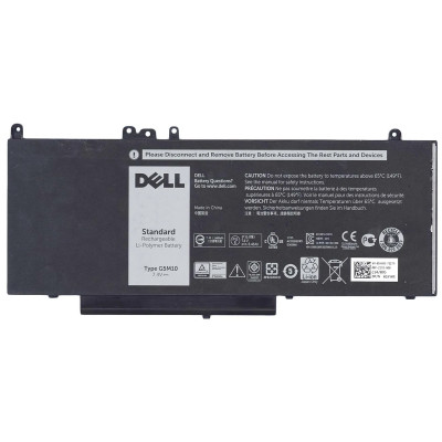 Акумулятор для ноутбука Dell Latitude E5550 G5M10, 43 Wh (5800mAh), 4cell, 7.4 V, Li-Pol AlSoft (A71172)