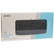 Клавіатура A4Tech FK20 USB UA Grey (4711421003209) - Фото