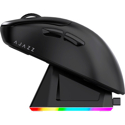 Мышка Ajazz AJ179P MC Charging Dock Wireless/Bluetooth/USB Black (AJ179P-MC-B)