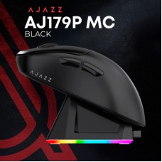 Мышка Ajazz AJ179P MC Charging Dock Wireless/Bluetooth/USB Black (AJ179P-MC-B) Мышка Ajazz AJ179P MC Charging Dock Wireless/Bluetooth/USB Black (AJ179P-MC-B) - Фото