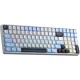 Клавиатура Aula S100pro RGB KRGD Brown Switch Wireless/Bluetooth/Type-C UA White/Black (6948391205755) Клавиатура Aula S100pro RGB KRGD Brown Switch Wireless/Bluetooth/Type-C UA White/Black (6948391205755)
