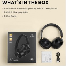 Наушники OneOdio A5 Bluetooth/ANC Black (A5 Black) - Фото