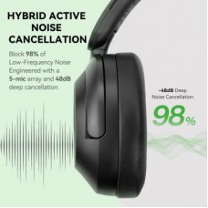 Наушники OneOdio A6, Bluetooth + USB-C Hybrid ANC Black (A6 Black) - Фото