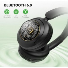 Наушники OneOdio A6, Bluetooth + USB-C Hybrid ANC Black (A6 Black) - Фото