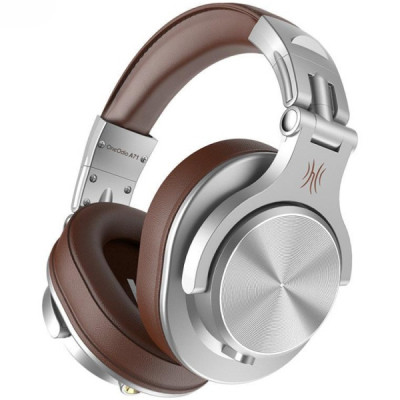 Навушники OneOdio A71 3,5 мм/6, 35 мм Silver/Brown (A71 Silver Brown)