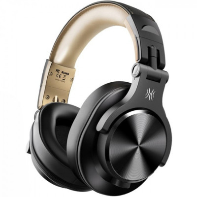 Навушники OneOdio Fusion A70 Bluetooth+3,5 мм/6,35 мм Black/Gold (A70 Black Gold)