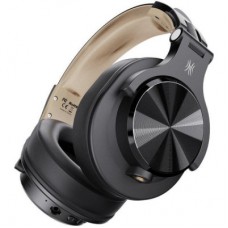 Навушники OneOdio Fusion A70 Bluetooth+3,5 мм/6,35 мм Black/Gold (A70 Black Gold) - Фото