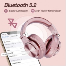 Навушники OneOdio Fusion A70 Bluetooth+3,5 мм/6, 35 мм Rose/Gold (A70 Rose Gold) - Фото