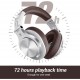 Навушники OneOdio Fusion A70 Bluetooth+3,5 мм/6, 35 мм Silver/Brown (A70 Silver Brown)